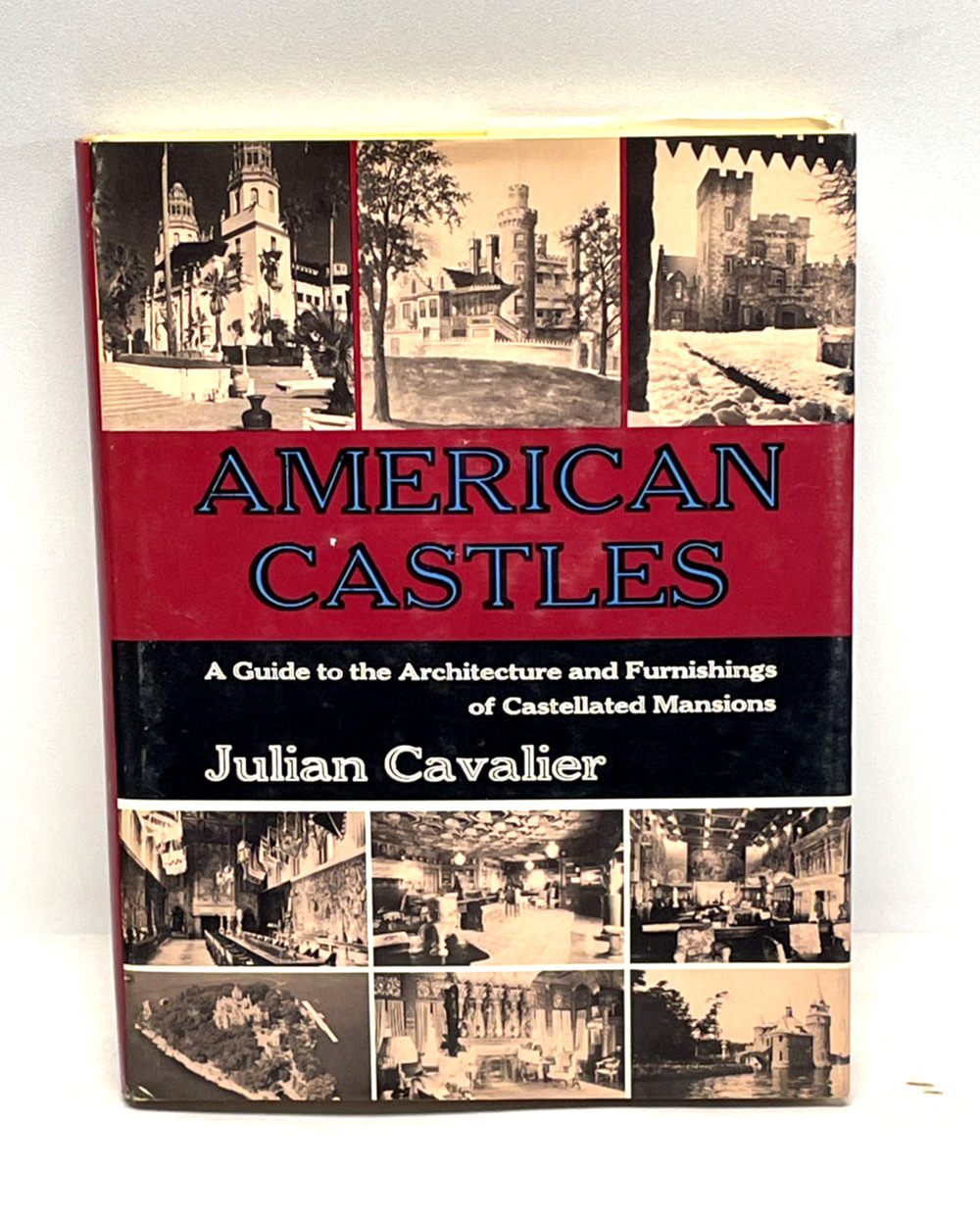 1973 American Castles Julian Cavalier Architecture Mansions Vintage Hardcover DJ
